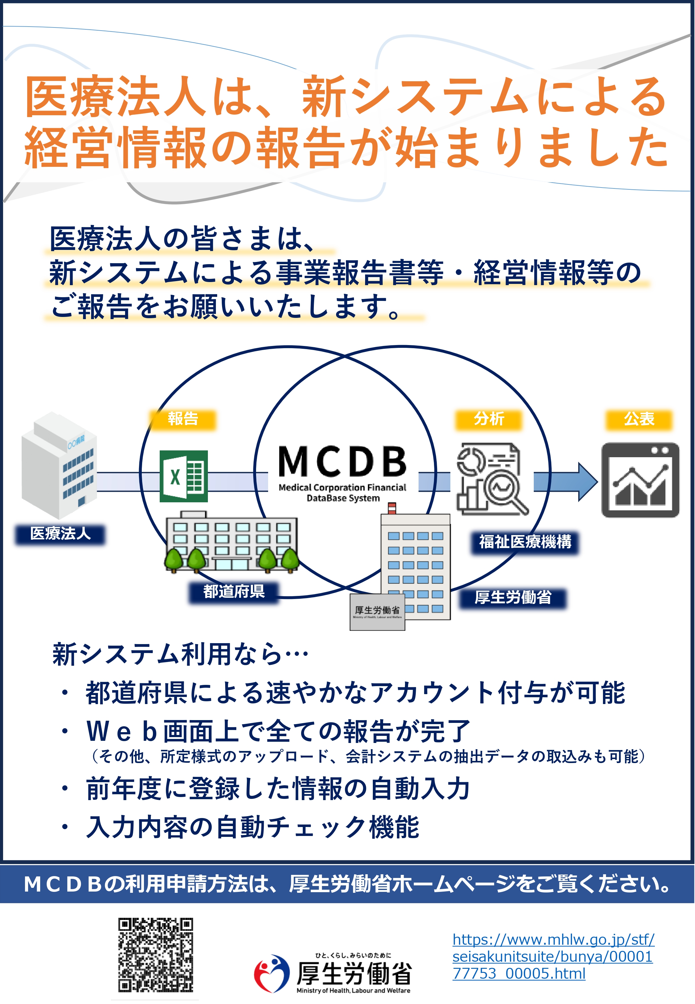 報告システム（MCDB）について
